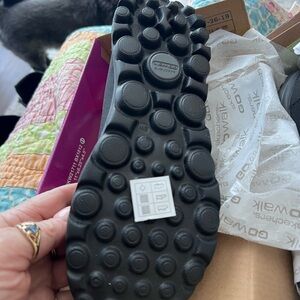 Skechers Black Athletic Shoes